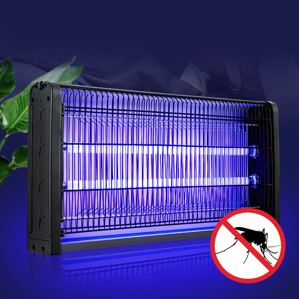 LED 전기 충격 모기 킬러 램프 벽 마운트 버그 트랩 모기 자퍼 UV 곤충 빛 다양한 시나리오에 적합